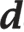 d