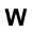 w