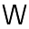 w