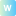 w