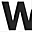 w