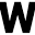 w