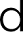 d