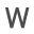 w