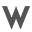 w