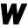 w