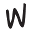 w