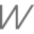 w
