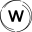 w
