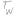 w