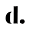 d