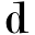 d
