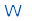 w