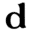 d