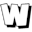 w