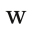 w