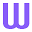w