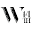 w