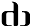 d