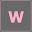 w