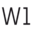 w