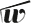w