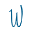 w