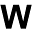 w
