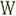 w