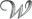 w