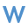 w