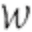 w