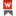w