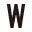 w