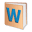 w