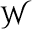 w