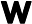 w