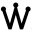 w