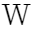 w