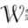 w