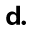 d