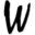 w