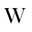 w