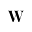 w