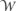 w