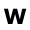 w