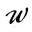 w