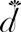 d
