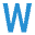 w