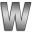 w